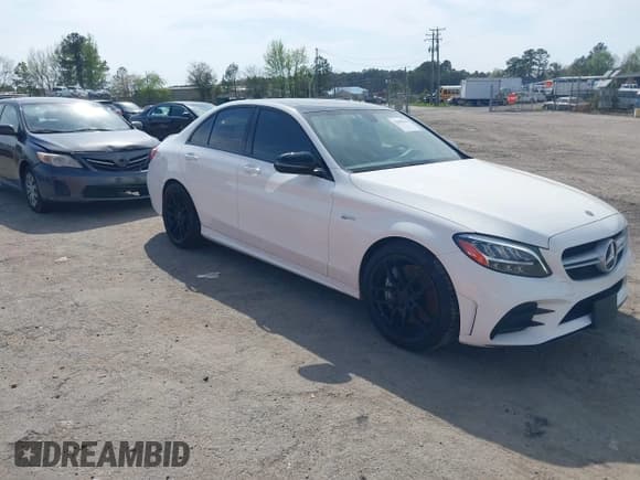 ✅ 2019 Mercedes-Benz C 43 AMG • VIN: 55SWF6EB6KU304488 • Lot: 42007033. Wystawiony na IAAI z przebiegiem 55 496 mil. Bezpłatny archiwum sprzedaży aukcyjnych z USA i szczegółowy raport historii pojazdu na DreamBid. Zdjęcie 1.