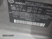 ✅ 2013 Hyundai Elantra GLS • VIN: 5NPDH4AE5DH357503 • Lot: 42606676. Listed on IAAI with 279,824 mi. Free auction sales archive from the USA and detailed vehicle history report at DreamBid. Image 9.