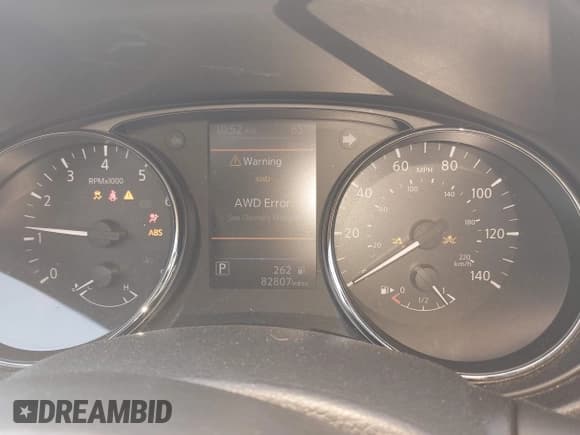 ✅ 2022 Nissan Rogue S • VIN: JN1BJ1AW4NW480873 • Lot: 43731492. Listed on IAAI with 82,807 mi. Free auction sales archive from the USA and detailed vehicle history report at DreamBid. Image 7.