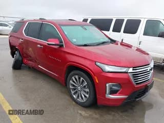 ✅ 2023 Chevrolet Traverse Premier • VIN: 1GNERKKW2PJ106602 • Lot: 41890535. Listed on IAAI with 34,650 mi. Free auction sales archive from the USA and detailed vehicle history report at DreamBid. Image 1.