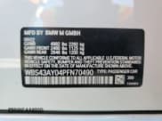 ✅ 2023 BMW M3 Competition xDrive • VIN: WBS43AY04PFN70490 • Лот: 87047165. Опубликован ранее на Copart с пробегом 26 355 миль. Бесплатный доступ к архиву аукционных продаж из США и подробный отчёт об истории автомобиля на DreamBid. Изображение 12.