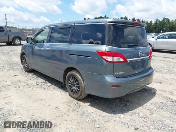 ✅ 2012 Nissan Quest SL • VIN: JN8AE2KP6C9033102 • Lot: 42652374. Listed on IAAI with 143,600 mi. Free auction sales archive from the USA and detailed vehicle history report at DreamBid. Image 3.