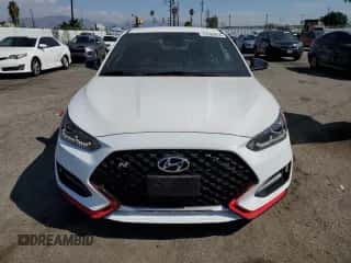 2022 Hyundai Veloster with VIN KMHT36AH5NU012944, listed as a Copart auction lot 73705614 with 18,031 mi miles and Salvage title. Bid and sale history available at DreamBid. Image 5.