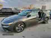 2025 Hyundai Elantra SEL Sport with VIN KMHLM4DG0SU044703, listed as a Copart auction lot 83830975 with 1,534 mi miles and Salvage title. Bid and sale history available at DreamBid. Image 1.