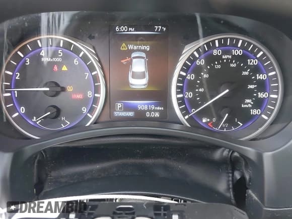 ✅ 2017 Infiniti Q50 Red Sport 400 • VIN: JN1FV7AP7HM851090 • Lot: 41549331. Listed on IAAI with 90,819 mi. Free auction sales archive from the USA and detailed vehicle history report at DreamBid. Image 7.