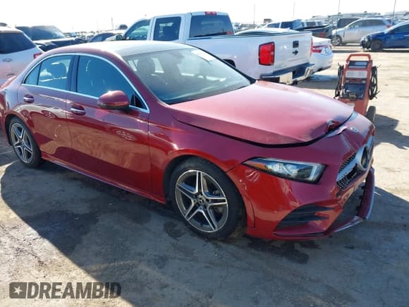 ✅ 2021 Mercedes-Benz A 220 • VIN: W1K3G4FBXMJ320036 • Лот: 41385516. Опубликован ранее на IAAI с пробегом 24 380 миль. Бесплатный доступ к архиву аукционных продаж из США и подробный отчёт об истории автомобиля на DreamBid. Изображение 1.