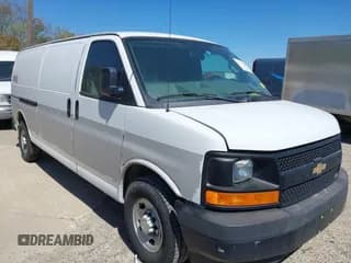 ✅ 2017 Chevrolet Express Cargo • VIN: 1GCWGBFFXH1139037 • Lot: 41784999. Listed on IAAI with 198,660 mi. Free auction sales archive from the USA and detailed vehicle history report at DreamBid. Image 1.