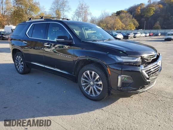 ✅ 2023 Chevrolet Traverse Premier • VIN: 1GNERKKW2PJ114005 • Lot: 90672535. Wystawiony na Copart z przebiegiem 56 313 mil. Bezpłatny archiwum sprzedaży aukcyjnych z USA i szczegółowy raport historii pojazdu na DreamBid. Zdjęcie 4.
