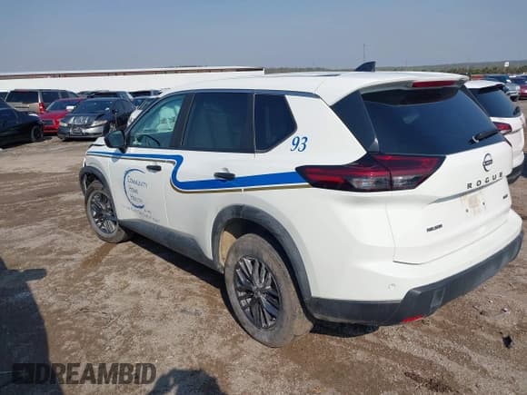 ✅ 2025 Nissan Rogue S • VIN: 5N1BT3AB4SC777425 • Lot: 41960932. Listed on IAAI with 14,073 mi. Free auction sales archive from the USA and detailed vehicle history report at DreamBid. Image 3.