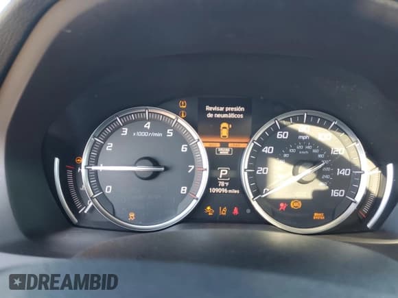 ✅ 2019 Acura MDX Technology • VIN: 5J8YD3H58KL000257 • Lot: 47775105. Listed on Copart with 109,096 mi. Free auction sales archive from the USA and detailed vehicle history report at DreamBid. Image 9.