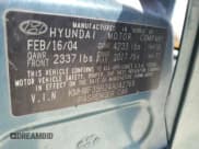 ✅ 2004 Hyundai Sonata GLS • VIN: KMHWF35H24A042769 • Lot: 62557365. Listed on Copart with 149,746 mi. Free auction sales archive from the USA and detailed vehicle history report at DreamBid. Image 12.