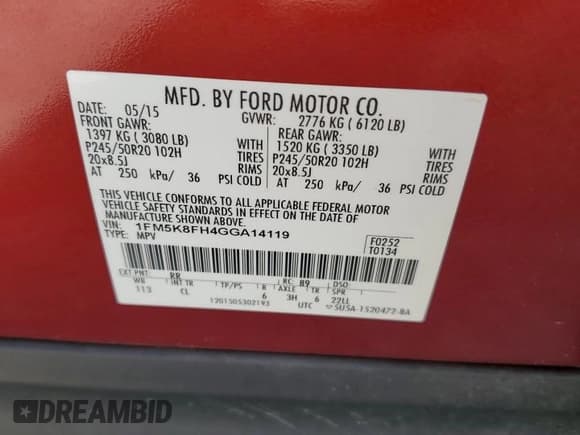 ✅ 2016 Ford Explorer Limited • VIN: 1FM5K8FH4GGA14119 • Lot: 56147375. Wystawiony na Copart z przebiegiem 223 839 mil. Bezpłatny archiwum sprzedaży aukcyjnych z USA i szczegółowy raport historii pojazdu na DreamBid. Zdjęcie 13.