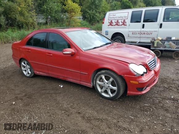 ✅ 2007 Mercedes-Benz C 230 Sport • VIN: WDBRF52H97F919877 • Lot: 81454195. Wystawiony na Copart z przebiegiem 96 472 mil. Bezpłatny archiwum sprzedaży aukcyjnych z USA i szczegółowy raport historii pojazdu na DreamBid. Zdjęcie 4.