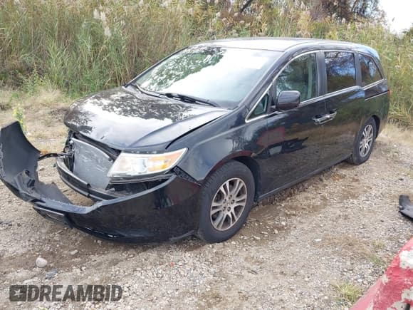 ✅ 2013 Honda Odyssey EX • VIN: 5FNRL5H49DB068579 • Lot: 43625643. Listed on IAAI with 138,408 mi. Free auction sales archive from the USA and detailed vehicle history report at DreamBid. Image 2.
