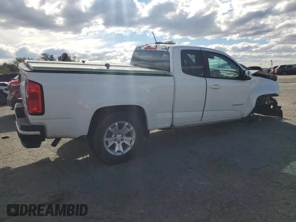 ✅ 2021 Chevrolet Colorado 2WD LT • VIN: 1GCHSCEA8M1225623 • Lot: 90565225. Listed on Copart with 95,022 mi. Free auction sales archive from the USA and detailed vehicle history report at DreamBid. Image 3.