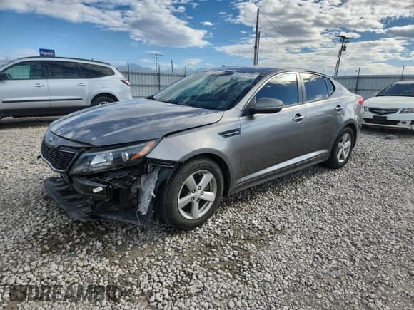 ✅ 2015 Kia Optima LX • VIN: 5XXGM4A75FG492036 • Лот: 92283735. Опубликован ранее на Copart с пробегом 113 055 миль. Бесплатный доступ к архиву аукционных продаж из США и подробный отчёт об истории автомобиля на DreamBid. Изображение 1.