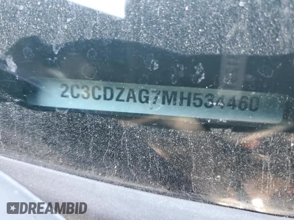 ✅ 2021 Dodge Challenger SXT • VIN: 2C3CDZAG7MH534460 • Лот: 85266505. Опубликован ранее на Copart с пробегом 104 868 миль. Бесплатный доступ к архиву аукционных продаж из США и подробный отчёт об истории автомобиля на DreamBid. Изображение 12.