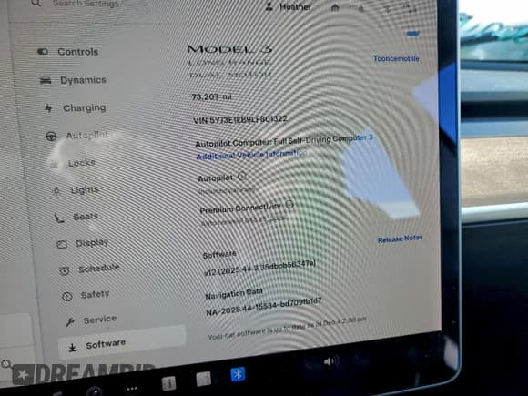 ✅ 2020 Tesla Model 3 Long Range • VIN: 5YJ3E1EB9LF801322 • Lot: 95181135. Listed on Copart with 73,207 mi. Free auction sales archive from the USA and detailed vehicle history report at DreamBid. Image 9.