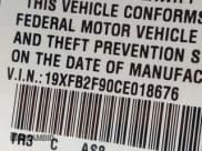 ✅ 2012 Honda Civic EX-L • VIN: 19XFB2F90CE018676 • Lot: 43087231. Wystawiony na IAAI z przebiegiem 129 285 mil. Bezpłatny archiwum sprzedaży aukcyjnych z USA i szczegółowy raport historii pojazdu na DreamBid. Zdjęcie 9.