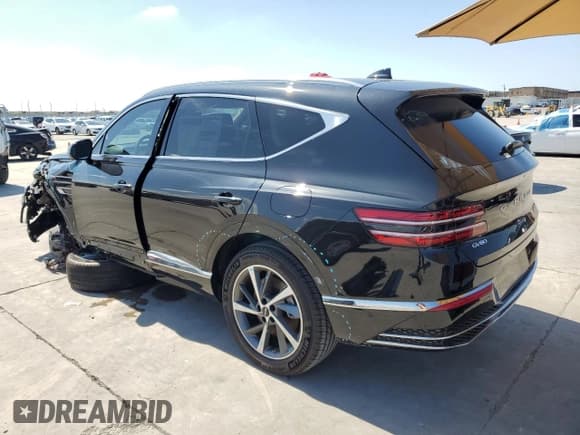 ✅ 2025 Genesis GV80 Advanced • VIN: KMUHDESC8SU217154 • Lot: 73035844. Listed on Copart with 104 mi. Free auction sales archive from the USA and detailed vehicle history report at DreamBid. Image 2.