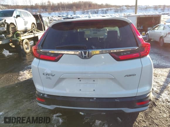 ✅ 2020 Honda CR-V EX-L • VIN: 5J6RW2H81LL047725 • Lot: 43828881. Listed on IAAI with 74,552 mi. Free auction sales archive from the USA and detailed vehicle history report at DreamBid. Image 16.