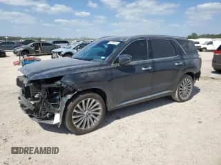 2025 Hyundai Palisade Calligraphy с VIN KM8R74GE7SU872274, выставлен на аукционе Copart как лот 52795115 с пробегом 3 265 миль миль и Списание • Salvage title. История ставок и продаж доступна на DreamBid. Изображение 1.
