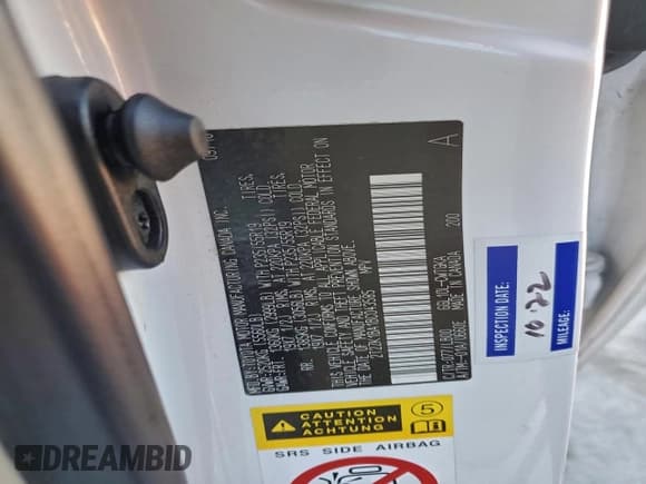 ✅ 2011 Lexus RX 350 • VIN: 2T2ZK1BA1BC043585 • Lot: 94477565. Listed on Copart with 179,636 mi. Free auction sales archive from the USA and detailed vehicle history report at DreamBid. Image 12.