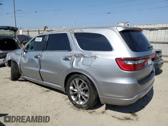 ✅ 2020 Dodge Durango GT • VIN: 1C4RDHDG9LC259977 • Lot: 68038805. Listed on Copart with 103,886 mi. Free auction sales archive from the USA and detailed vehicle history report at DreamBid. Image 2.