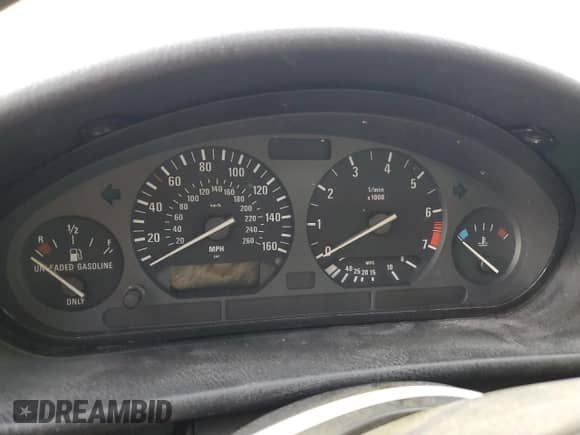 1998 BMW 3 Series M3s with VIN WBSCD9324WEE08057, listed as a Copart auction lot 47378655 with Not provided miles and Clean title. Bid and sale history available at DreamBid. Image 9.