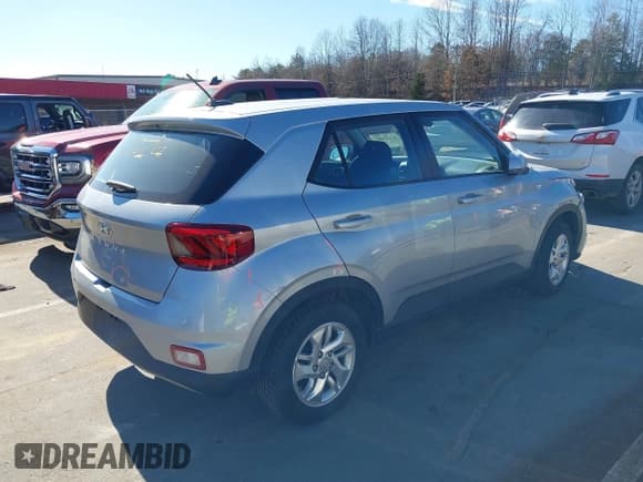✅ 2023 Hyundai Venue Essential • VIN: KMHRB8A33PU210678 • Lot: 41433082. Listed on IAAI with 129,066 mi. Free auction sales archive from the USA and detailed vehicle history report at DreamBid. Image 4.