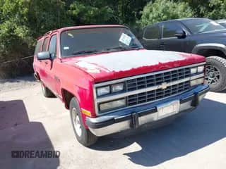 1991 Chevrolet Suburban with VIN 1GBER16K6MF150258, listed as a IAAI auction lot 42792930 with 172,197 mi miles and . Bid and sale history available at DreamBid. Image 1.