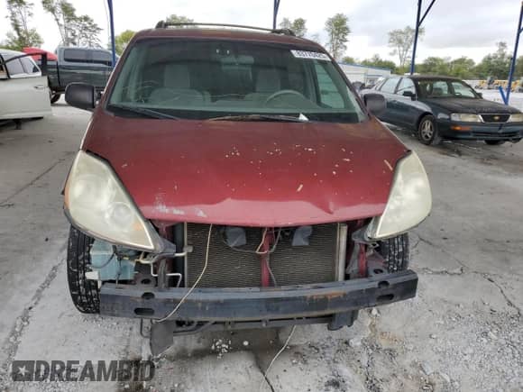 2009 Toyota Sienna LE z VIN 5TDZK23C89S262510, wystawiony jako Copart lot #83770425 z przebiegiem 306 876 mil mil oraz Szkoda całkowita • Salvage title. Historia ofert i sprzedaży dostępna na DreamBid. Obrazek 5.