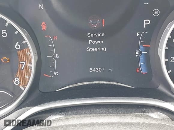 ✅ 2018 Jeep Compass Altitude • VIN: 3C4NJCBB2JT105839 • Lot: 42155613. Listed on IAAI with 54,307 mi. Free auction sales archive from the USA and detailed vehicle history report at DreamBid. Image 15.