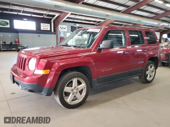 ✅ 2012 Jeep Patriot Latitude • VIN: 1C4NJRFB6CD574129 • Lot: 71797425. Listed on Copart with 212,025 mi. Free auction sales archive from the USA and detailed vehicle history report at DreamBid. Image 1.