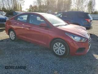 2019 Hyundai Accent SE z VIN 3KPC24A34KE072563, wystawiony jako Copart lot #71131064 z przebiegiem 75 325 mil mil oraz Szkoda całkowita • Salvage title. Historia ofert i sprzedaży dostępna na DreamBid. Obrazek 4.