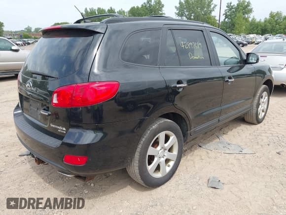 ✅ 2009 Hyundai Santa Fe Limited • VIN: 5NMSH13E79H283136 • Lot: 42897689. Listed on IAAI with 207,231 mi. Free auction sales archive from the USA and detailed vehicle history report at DreamBid. Image 4.