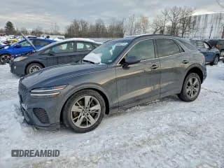 ✅ 2022 Genesis GV70 Sport • VIN: KMUMCDTC5NU014611 • Лот: 94482115. Опубликован ранее на Copart с пробегом 34 307 миль. Бесплатный доступ к архиву аукционных продаж из США и подробный отчёт об истории автомобиля на DreamBid. Изображение 1.