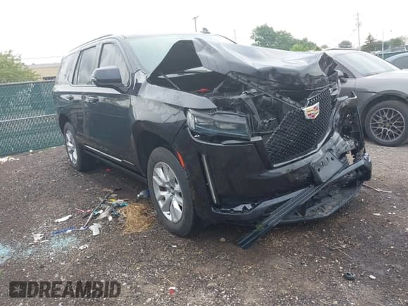 ✅ 2023 Cadillac Escalade 4WD Sport • VIN: 1GYS4FKL8PR153863 • Лот: 42653740. Опубликован ранее на IAAI с пробегом Не указан. Бесплатный доступ к архиву аукционных продаж из США и подробный отчёт об истории автомобиля на DreamBid. Изображение 1.