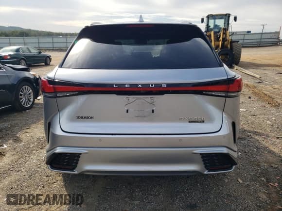 ✅ 2023 Lexus RX 500h F Sport Performance • VIN: 2T2BCMEA2PC008010 • Lot: 84302355. Listed on Copart with 7,960 mi. Free auction sales archive from the USA and detailed vehicle history report at DreamBid. Image 6.