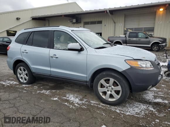 ✅ 2008 Hyundai Santa Fe SE • VIN: 5NMSH13E98H225477 • Lot: 84436664. Listed on Copart with 185,797 mi. Free auction sales archive from the USA and detailed vehicle history report at DreamBid. Image 4.