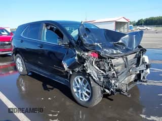 2022 Chevrolet Equinox LT with VIN 3GNAXKEV6NL113999, listed as a IAAI auction lot 43157920 with 69,060 mi miles and . Bid and sale history available at DreamBid. Image 1.