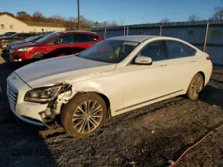 ✅ 2016 Hyundai Genesis 3.8L • VIN: KMHGN4JE4GU140410 • Lot: 80319244. Wystawiony na Copart z przebiegiem 60 500 mil. Bezpłatny archiwum sprzedaży aukcyjnych z USA i szczegółowy raport historii pojazdu na DreamBid. Zdjęcie 1.