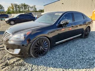 ✅ 2015 Hyundai Equus Ultimate • VIN: KMHGH4JH4FU098577 • Lot: 81765695. Listed on Copart with 127,093 mi. Free auction sales archive from the USA and detailed vehicle history report at DreamBid. Image 1.