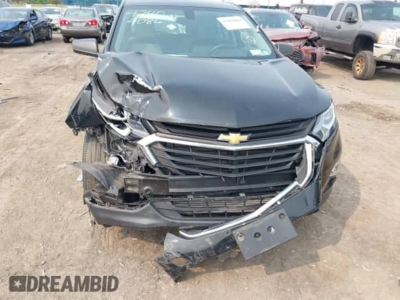 2019 Chevrolet Equinox LS with VIN 3GNAXHEV2KL366090, listed as a IAAI auction lot 42404086 with 39,837 mi miles and . Bid and sale history available at DreamBid. Image 6.