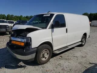 ✅ 2022 Chevrolet Express Cargo • VIN: 1GCWGAF77N1268206 • Lot: 57682045. Listed on Copart with 38,756 mi. Free auction sales archive from the USA and detailed vehicle history report at DreamBid. Image 1.