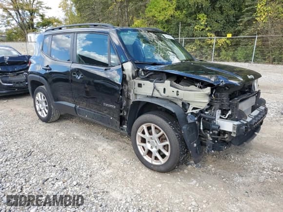 ✅ 2020 Jeep Renegade Latitude • VIN: ZACNJBBB0LPM01377 • Lot: 85168565. Wystawiony na Copart z przebiegiem 54 479 mil. Bezpłatny archiwum sprzedaży aukcyjnych z USA i szczegółowy raport historii pojazdu na DreamBid. Zdjęcie 4.