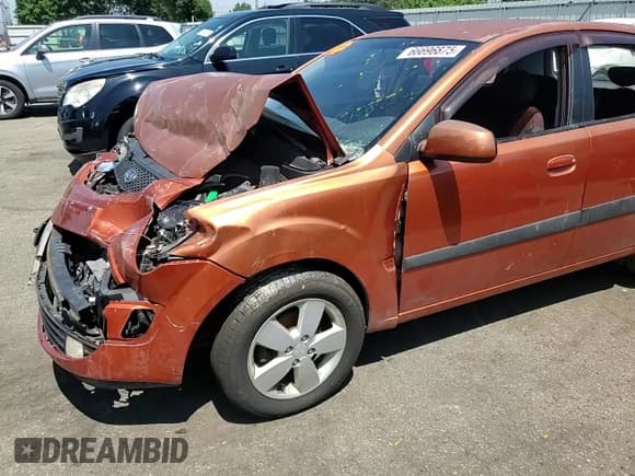 ✅ 2008 Kia Rio SX • VIN: KNADE163386298561 • Lot: 66696875. Listed on Copart with Not provided. Free auction sales archive from the USA and detailed vehicle history report at DreamBid. Image 13.