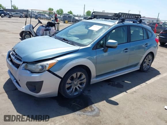 ✅ 2012 Subaru Impreza Special Sports Premium • VIN: JF1GPAL66CG202732 • Lot: 42096887. Listed on IAAI with 105,523 mi. Free auction sales archive from the USA and detailed vehicle history report at DreamBid. Image 2.