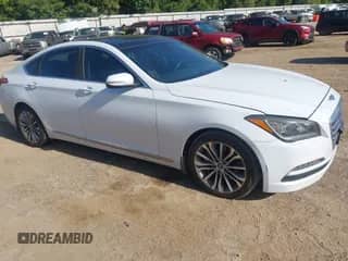 2016 Hyundai Genesis 3.8L z VIN KMHGN4JE3GU110105, wystawiony jako IAAI lot #42797221 z przebiegiem 140 804 mil mil oraz . Historia ofert i sprzedaży dostępna na DreamBid. Obrazek 1.