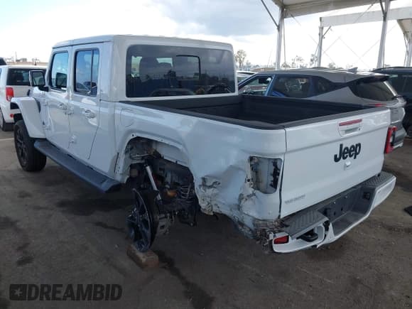 ✅ 2023 Jeep Gladiator Overland • VIN: 1C6HJTFG7PL543870 • Lot: 42056969. Listed on IAAI with 28,655 mi. Free auction sales archive from the USA and detailed vehicle history report at DreamBid. Image 3.